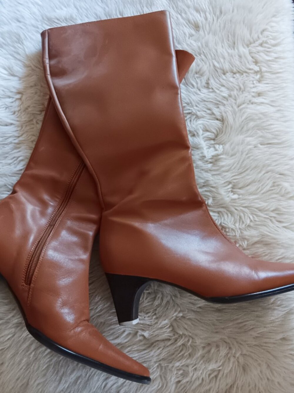 Caramel-Colored Beautiful Boots
